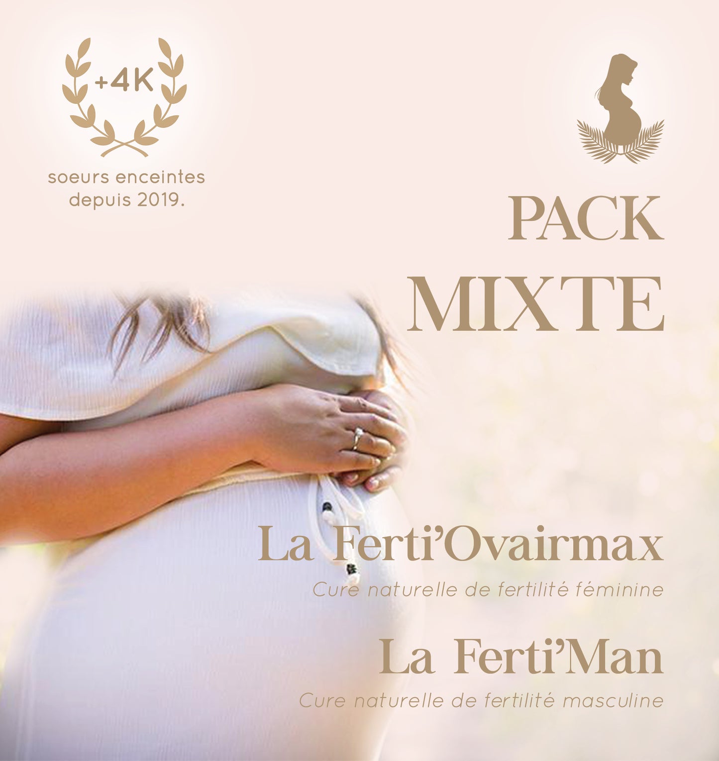 PACK MIXTE Ferti'ovairmax + Ferti'Man
