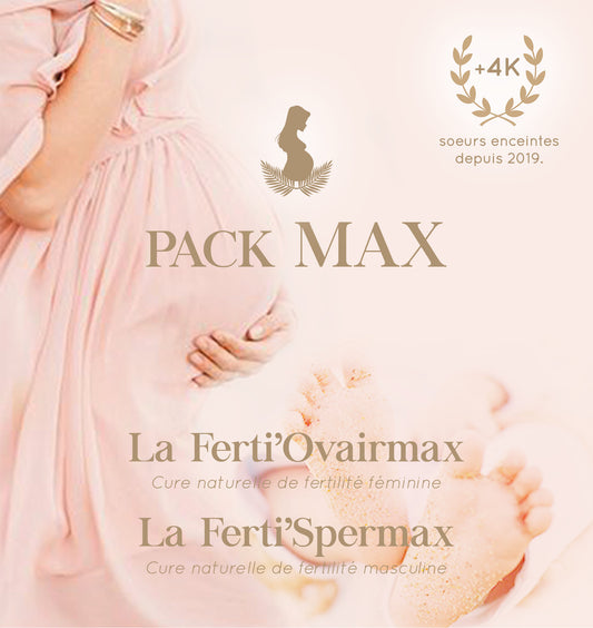PACK MAX - 1 Ferti'ovairmax + 1 Ferti'spermax
