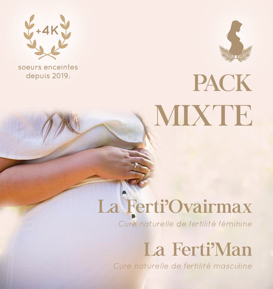PACK MIXTE Ferti'ovairmax + Ferti'Man